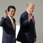 President Trump Holds Joint Press Conference With Japan Prime Minister Shinzo Abe
