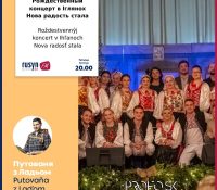 Roždestvennŷj koncert v Ihľanoch – Nova radosť stala 22. 12. 2023