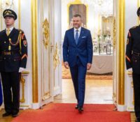 Презідент Пеллеґріні стрітить ся з міністром загранічных діл США