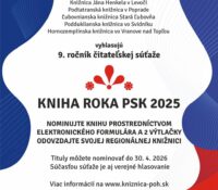 До Книгы рока ПСК 2025 мож приголосити і русиньскы книгы