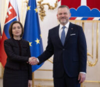 Р. Раші прияв у четверь на Братїславскім градї молдавску презідентку